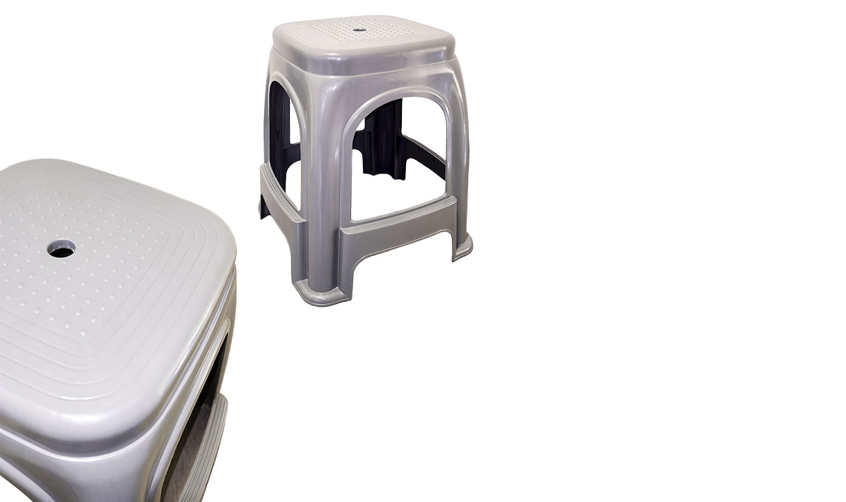 Stackable Modern Square Plastic Stool Abbaware 2113