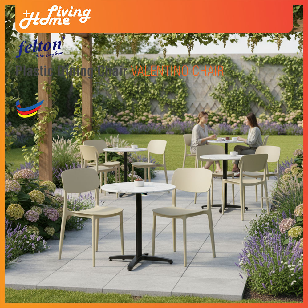 Felton Plastic Dining Chair Valentino For Outdoor Garden Cafe Felton Plastic Dining Chair Valentino For Outdoor Garden Cafe